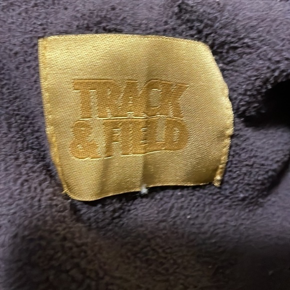 Track & Field Purple Hoodie Zipper Jacket Size L - Picture 3 of 5